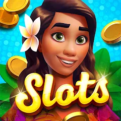 Скачать взломанную Paradise Fortune Casino Slots (Парадиз Форчун Казино Слотс)  [МОД Бесконечные монеты] - последняя версия apk на Андроид