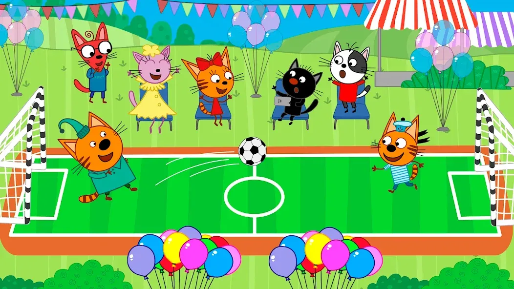 Kid-E-Cats: Kids birthday  [МОД Mega Pack] Screenshot 4