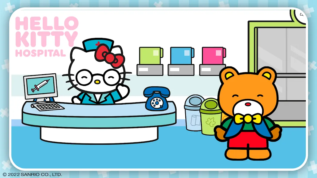 Hello Kitty: Kids Hospital (Хелло Китти)  [МОД Unlimited Money] Screenshot 1