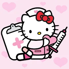 Скачать взлом Hello Kitty: Kids Hospital (Хелло Китти)  [МОД Unlimited Money] - стабильная версия apk на Андроид