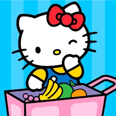 Взлом Hello Kitty: Kids Supermarket (Хеллоу Китти)  [МОД Все открыто] - последняя версия apk на Андроид