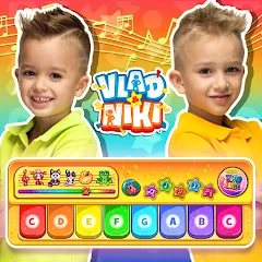 Взлом Vlad and Niki: Kids Piano  [МОД Бесконечные монеты] - полная версия apk на Андроид