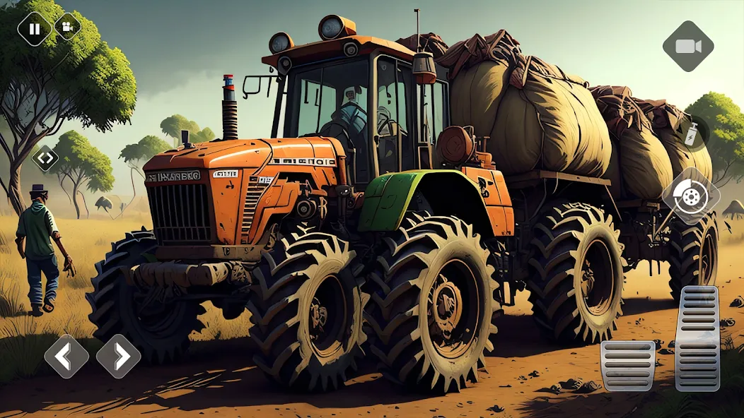 Tractor Driving Games: Farming  [МОД Все открыто] Screenshot 2