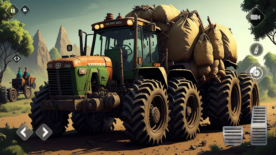 Tractor Driving Games: Farming  [МОД Все открыто] Screenshot 4