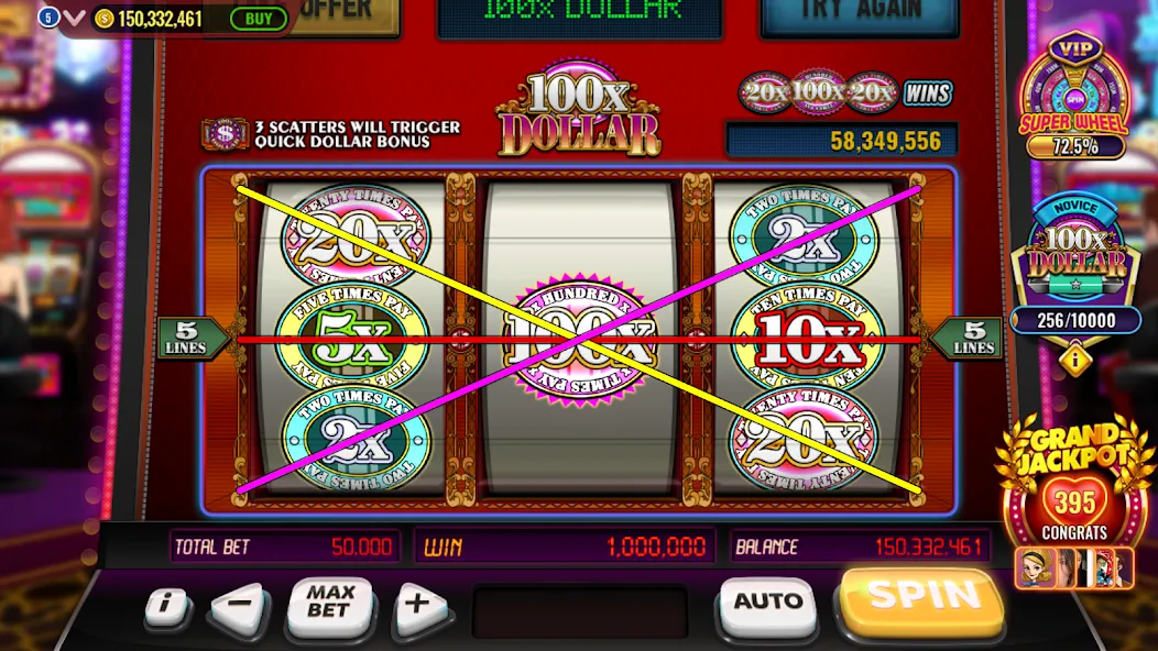 Vegas Live Slots: Casino Games (Вегас Лайв Слотс)  [МОД Mega Pack] Screenshot 1