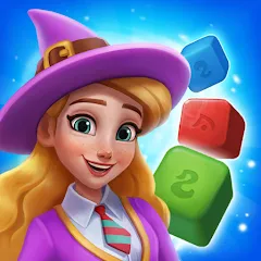 Взлом Magic Blast: Mystery Puzzle (Маджик Бласт)  [МОД Много монет] - последняя версия apk на Андроид