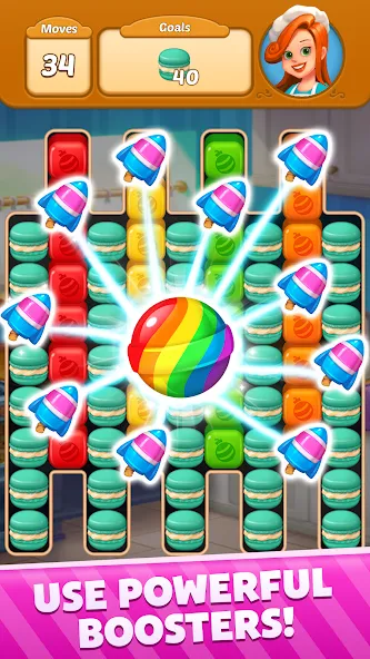 Sweet Cube Blast (Свит Кьюб Бласт)  [МОД Unlimited Money] Screenshot 3