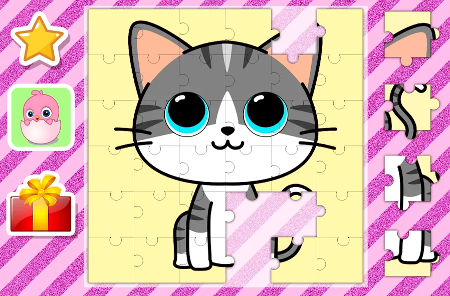 Kids Games for Girls. Puzzles  [МОД Меню] Screenshot 5