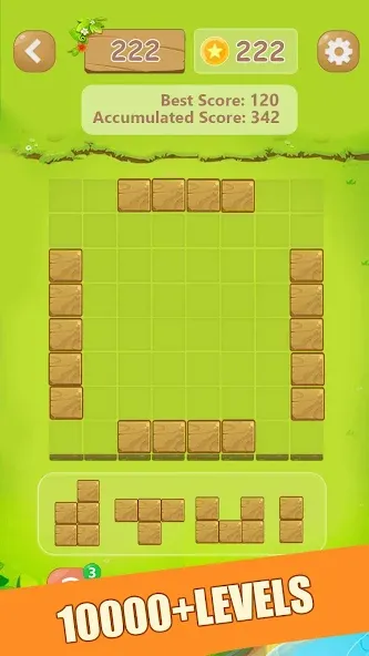 Puzzle Green Blocks (Пазл Зеленые Блоки)  [МОД Все открыто] Screenshot 2