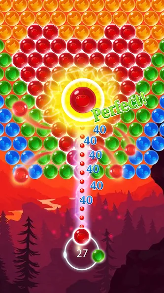 Bubble Shooter Magic Forest (Бабл шутер Магик Форест)  [МОД Много денег] Screenshot 1