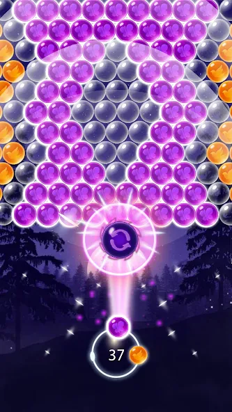 Bubble Shooter Magic Forest (Бабл шутер Магик Форест)  [МОД Много денег] Screenshot 3