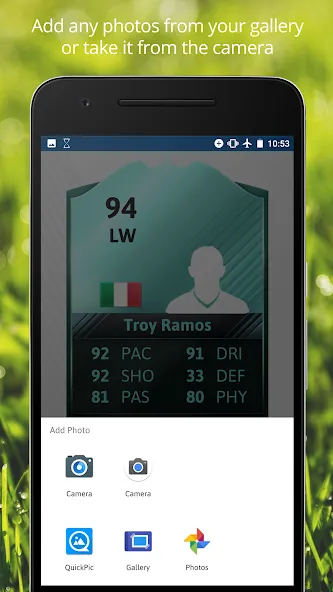 FUT Card Creator 23 (ФУТ Кард Криэйтор 23)  [МОД Много монет] Screenshot 5