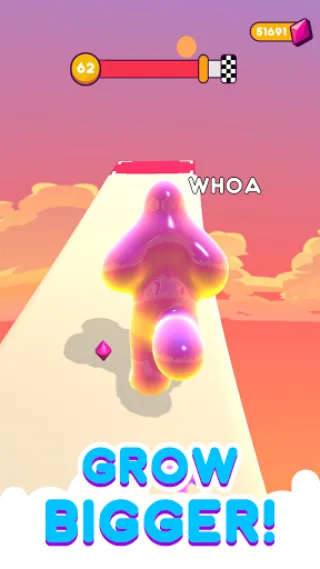 Blob Runner 3D (Блоб Раннер 3Д)  [МОД Много денег] Screenshot 2