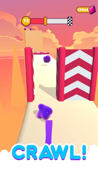 Blob Runner 3D (Блоб Раннер 3Д)  [МОД Много денег] Screenshot 4