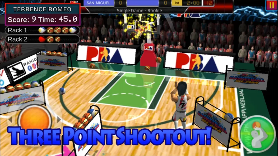 Basketball Slam! (Баскетбол Слэм)  [МОД Все открыто] Screenshot 3