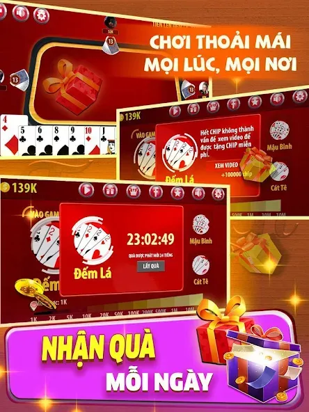 Tiến Lên Đếm Lá - Tien Len  [МОД Меню] Screenshot 3