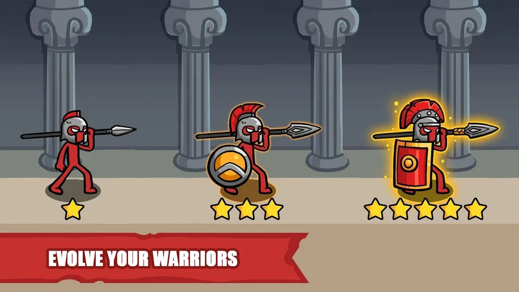 Stick Battle: War of Legions (Стик битва)  [МОД Menu] Screenshot 3