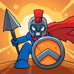 Взломанная Stick Battle: War of Legions (Стик битва)  [МОД Menu] - полная версия apk на Андроид