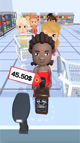 Hypermarket 3D (Хайпермаркет 3D)  [МОД Бесконечные деньги] Screenshot 1