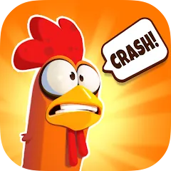 Взломанная Chicken or Crash! Win Bitcoin.  [МОД Все открыто] - стабильная версия apk на Андроид