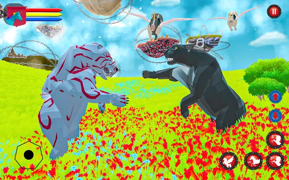 Flying Unicorn Pegasus Games  [МОД Все открыто] Screenshot 4