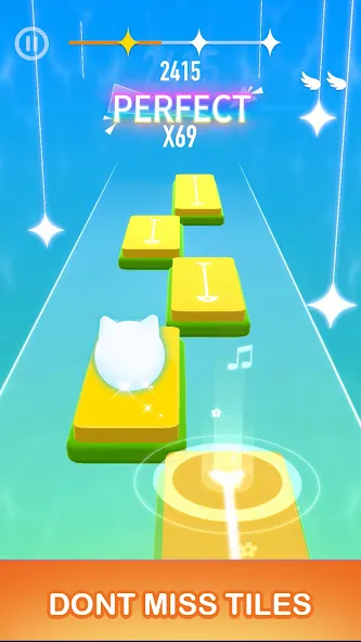 Dancing Cats - Cute Music Game (Дансинг Кэтс)  [МОД Unlocked] Screenshot 2