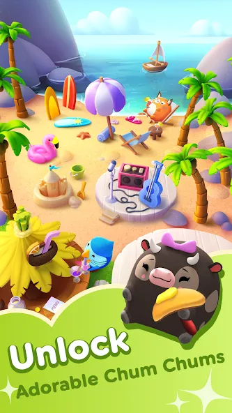 Chum Chum Blast (Чум Чум Бласт)  [МОД Много денег] Screenshot 2
