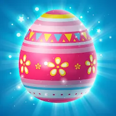 Взломанная Easter Magic - Match 3 Game (Истер Мэджик)  [МОД Много монет] - последняя версия apk на Андроид