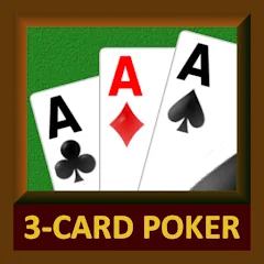 Скачать взлом Ace 3-Card Poker (эйс 3)  [МОД Mega Pack] - полная версия apk на Андроид