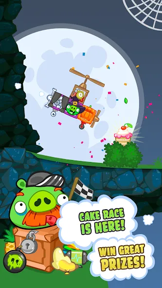 Bad Piggies (Бэд Пиггиз)  [МОД Unlimited Money] Screenshot 2