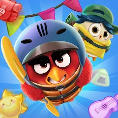 Взлом Angry Birds Match 3 (Энгри Бердс Матч 3)  [МОД Menu] - последняя версия apk на Андроид