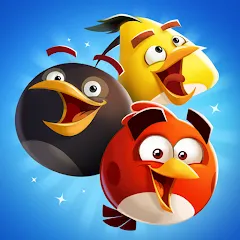 Скачать взломанную Angry Birds Blast (Энгри Бердс Бласт)  [МОД Много денег] - полная версия apk на Андроид