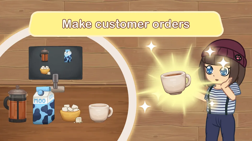 Furistas Cat Cafe (Фуристас)  [МОД Много денег] Screenshot 5