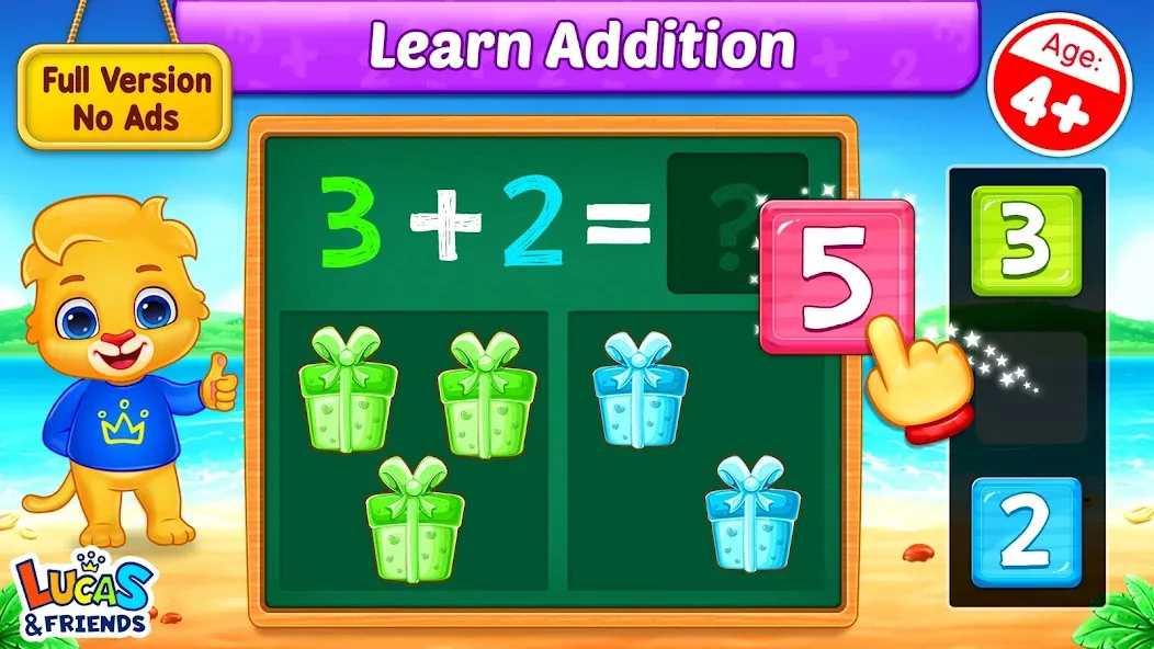 Math Kids: Math Games For Kids  [МОД Бесконечные монеты] Screenshot 1