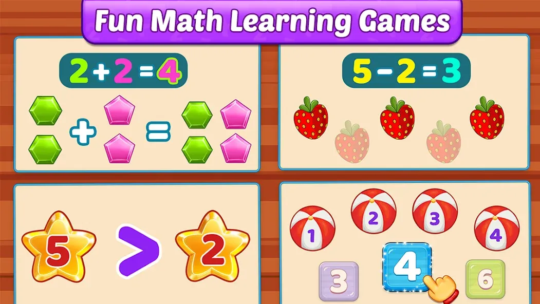 Math Kids: Math Games For Kids  [МОД Бесконечные монеты] Screenshot 5