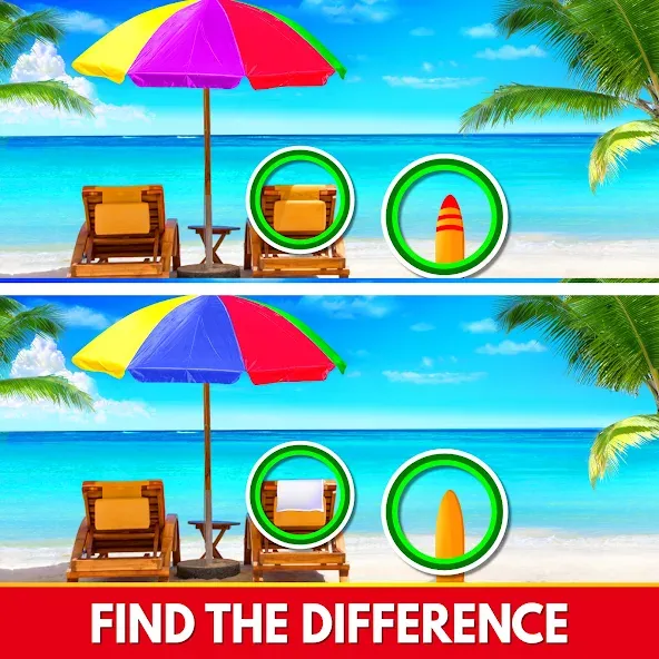 Find The Differences - Spot it  [МОД Unlocked] Screenshot 1