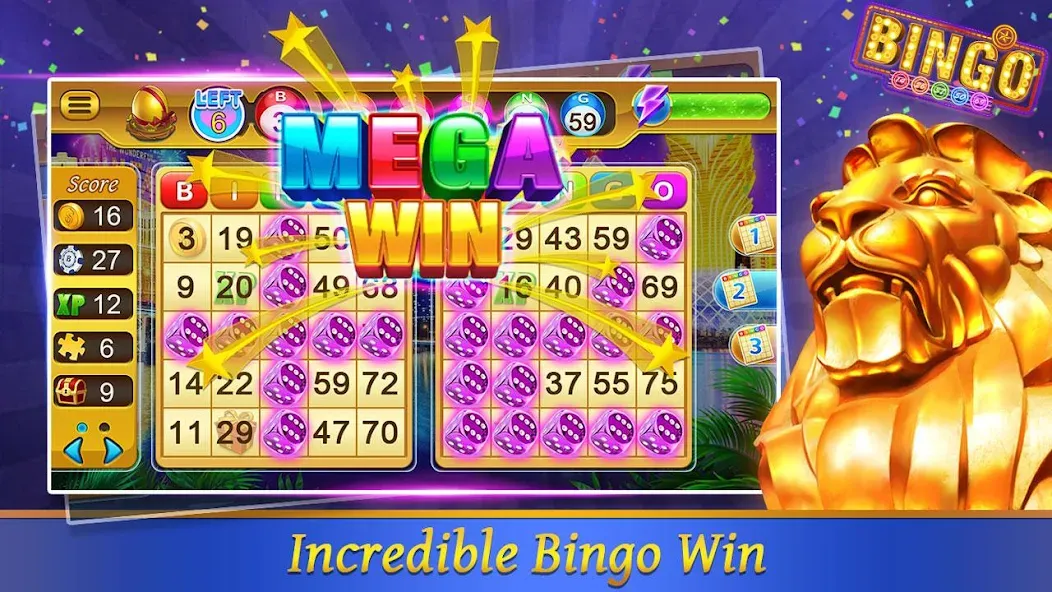 Bingo Happy HD - Bingo Games (Бинго Хэппи ХД)  [МОД Бесконечные монеты] Screenshot 4