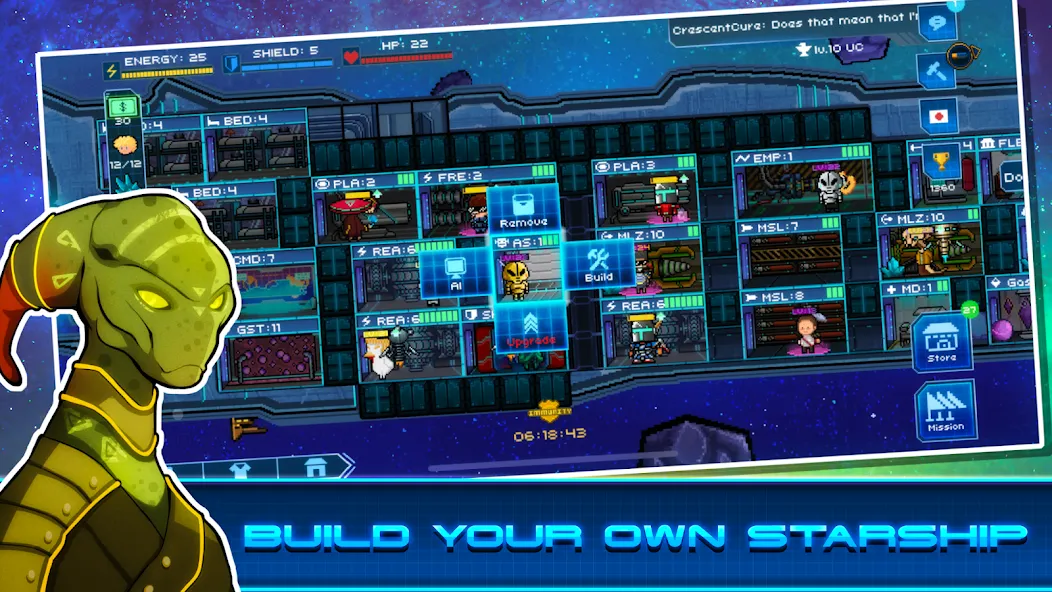 Pixel Starships™ (Пиксель Звездные Корабли)  [МОД Menu] Screenshot 1