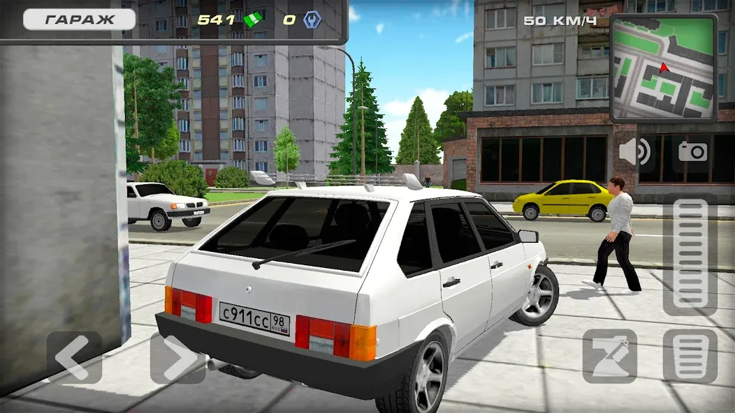 Lada 2109 Russian Car Driver  [МОД Unlocked] Screenshot 3