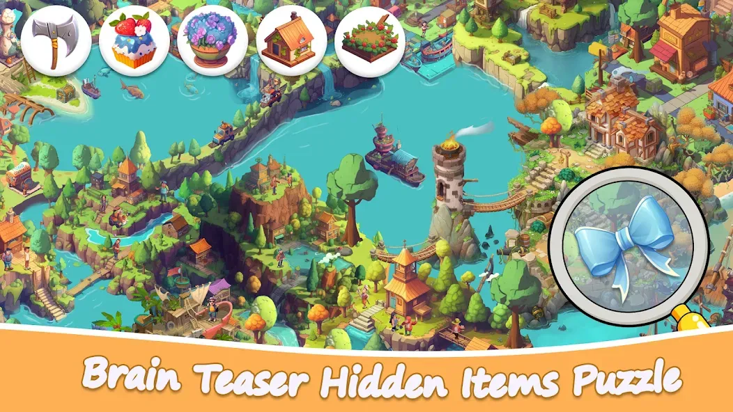 Find It Hidden Objects Games (Скавенджер Хант)  [МОД Много монет] Screenshot 2