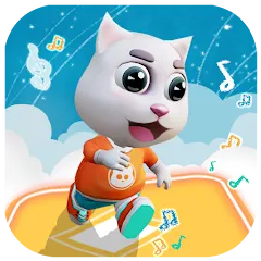 Взлом EDM Tom: Cat Dancing Tiles (ЭДМ Том)  [МОД Unlocked] - полная версия apk на Андроид