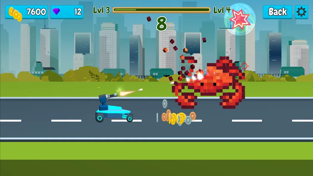 Rusher Crusher: Demolition! (Рашер Крашер)  [МОД Unlocked] Screenshot 1