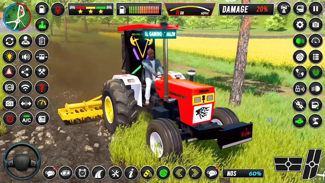 Indian Tractor Simulator Games  [МОД Много монет] Screenshot 5