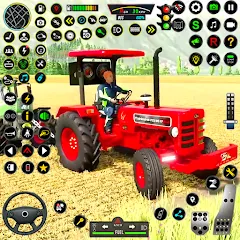 Скачать взлом Indian Tractor Simulator Games  [МОД Много монет] - полная версия apk на Андроид