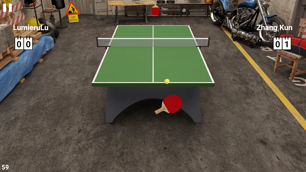 Virtual Table Tennis (Виртуальный настольный теннис)  [МОД Все открыто] Screenshot 1