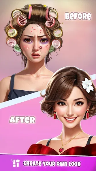 Fashion Artist: Makeup Game  [МОД Unlocked] Screenshot 3