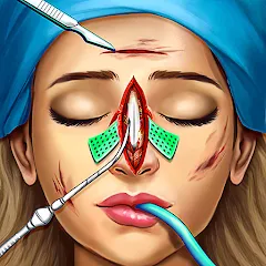 Скачать взлом Surgery Simulator Doctor Game  [МОД Много денег] - последняя версия apk на Андроид