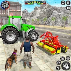 Взломанная Indian Tractor Driving Game 3D (Фарминг Геймс)  [МОД Бесконечные деньги] - полная версия apk на Андроид