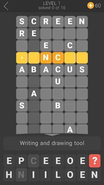 Word Tower Crosswords  [МОД Бесконечные монеты] Screenshot 4