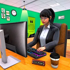 Взлом Virtual HR Manager Job Games  [МОД Бесконечные монеты] - последняя версия apk на Андроид